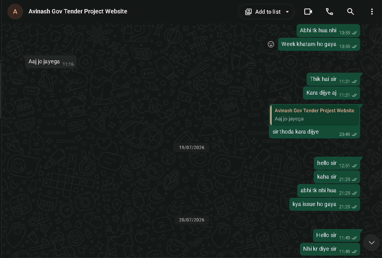WhatsApp Payment Communication 2